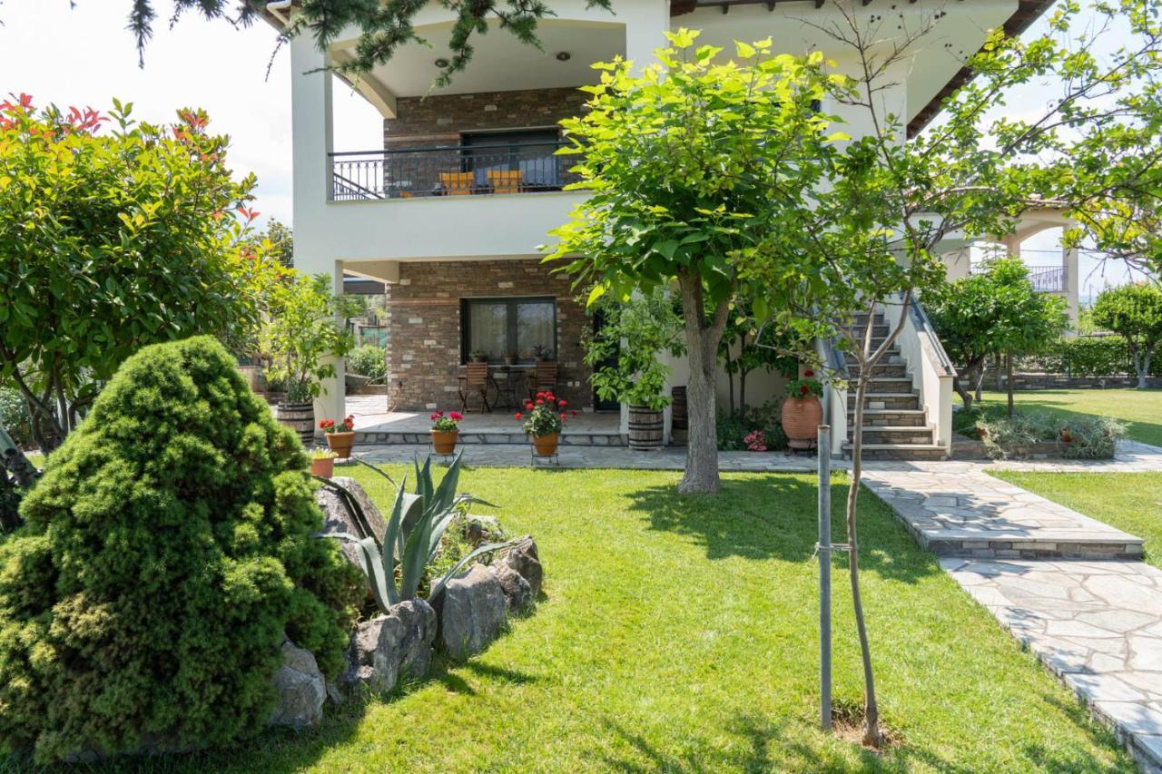 Wonderful House In Leptokarya Villa Bagian luar foto