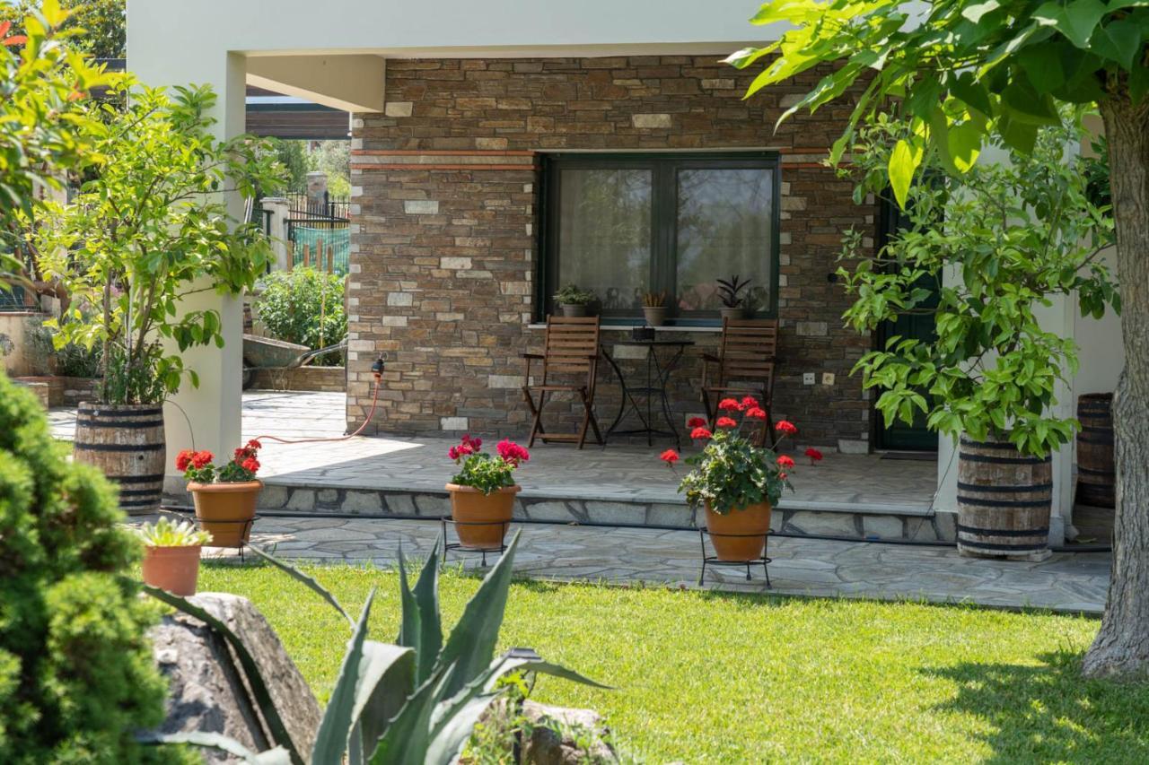 Wonderful House In Leptokarya Villa Bagian luar foto