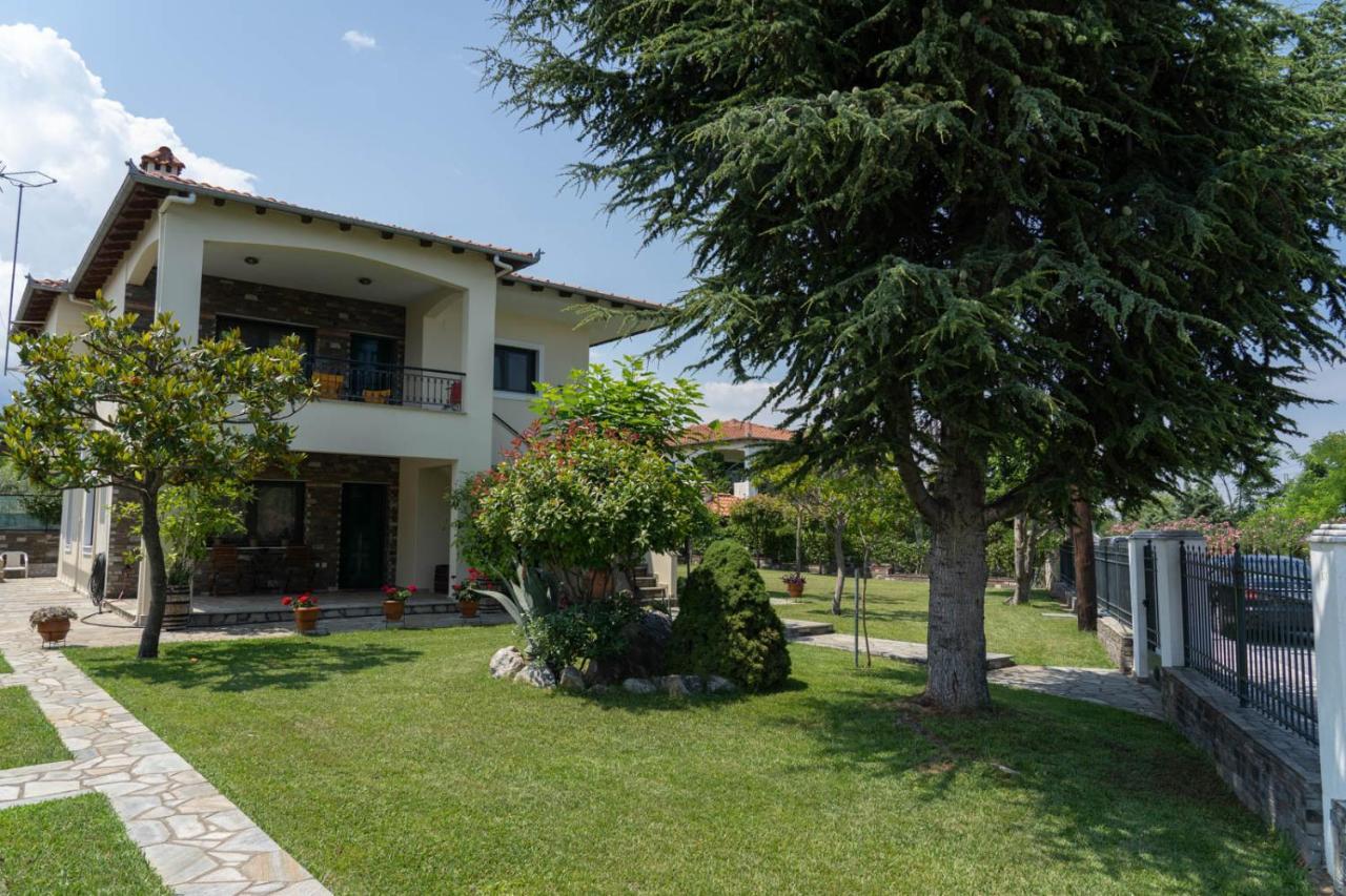 Wonderful House In Leptokarya Villa Bagian luar foto